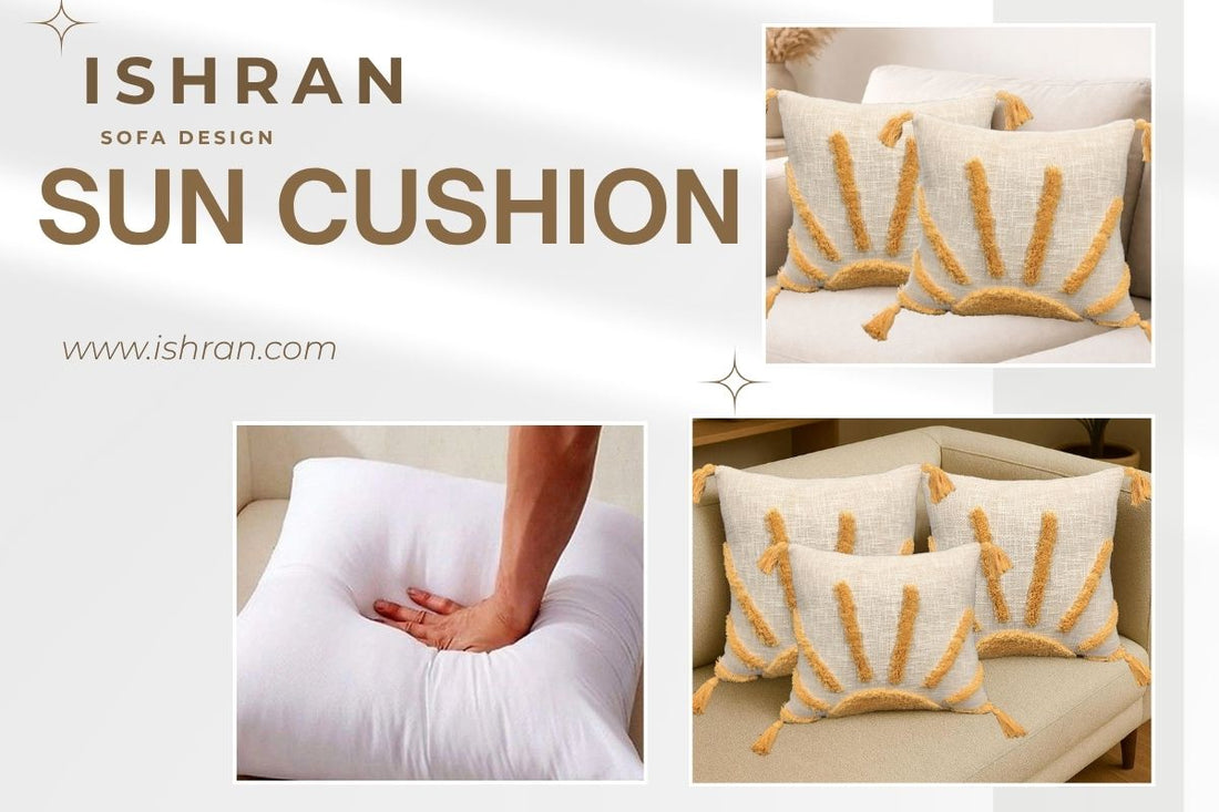 Looking for a Stylish Sun Cushion? Discover ISHRAN Tufted Sofa Cushion