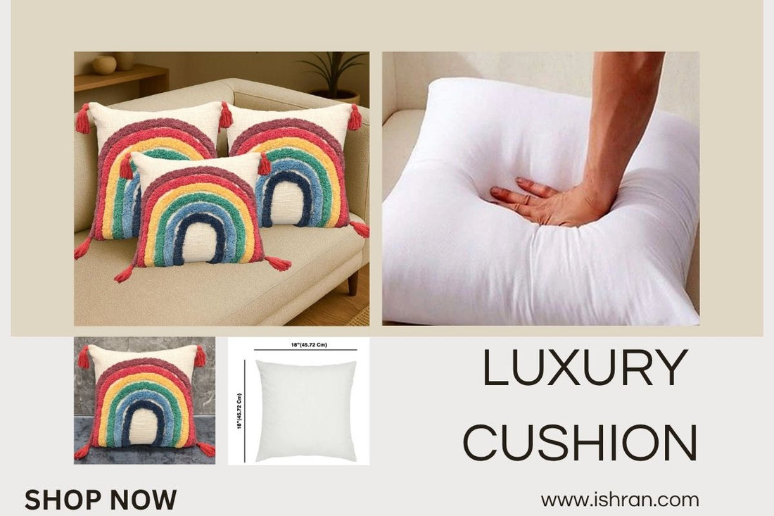 Want Stylish Tufted Cushions Online? | Ishran