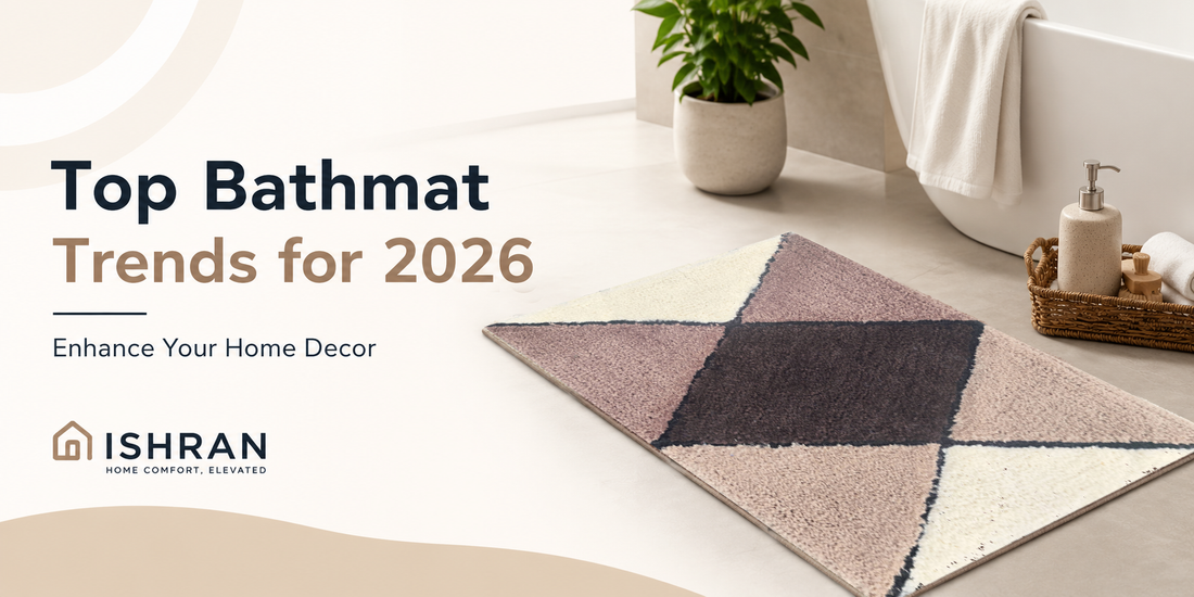 Top Bathmat Trends for 2023: Enhance Your Home Decor | ISHRAN