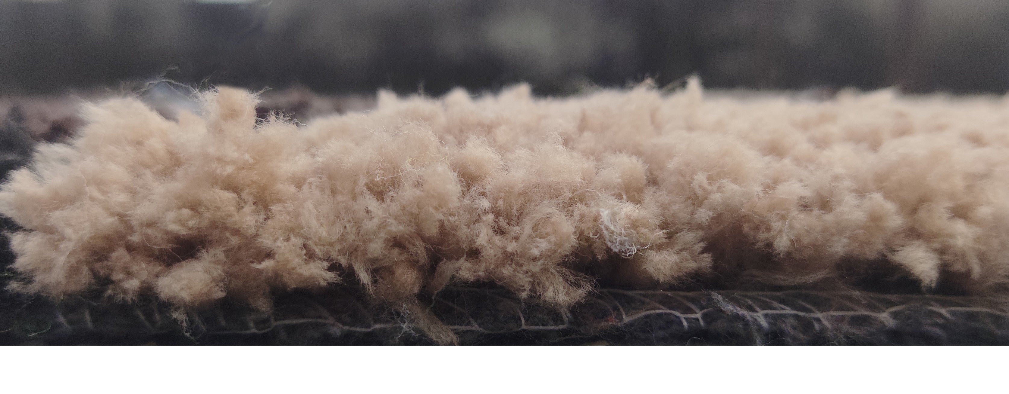 Close-up of the soft tufted fabric of a Bathroom Rug, showcasing its premium microfiber texture and durability.