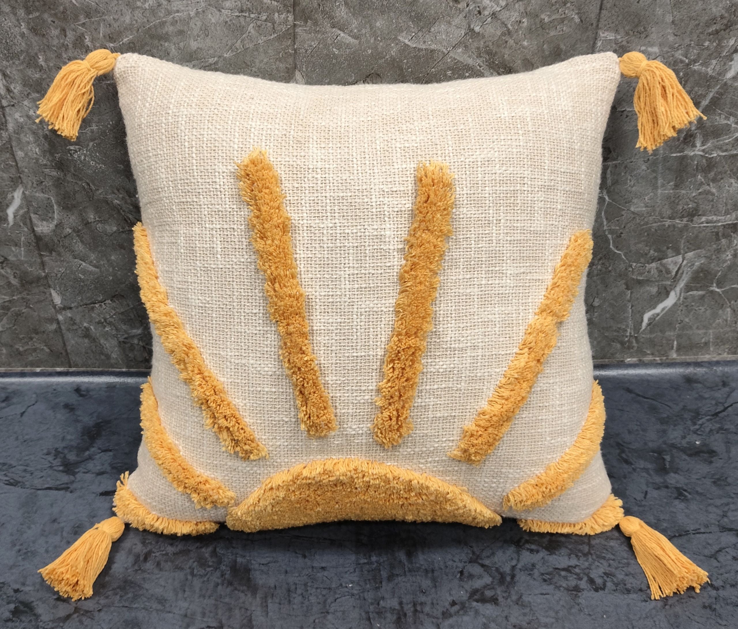 Premium Sun Tufted Best Pillow Set for Sofa and Living Room Décor