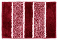 Absorbent microfiber bath rug doormat set for bathroom use