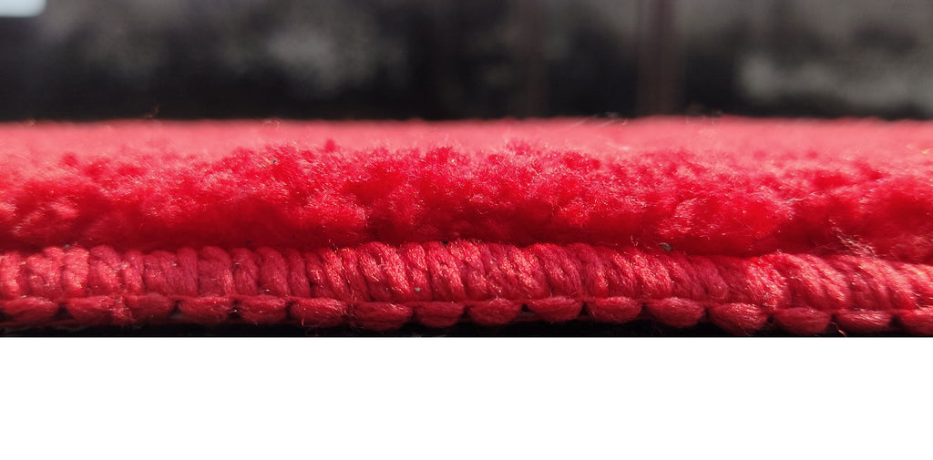 Thick microfiber bath rug bathmat dense surface Revival rugs style