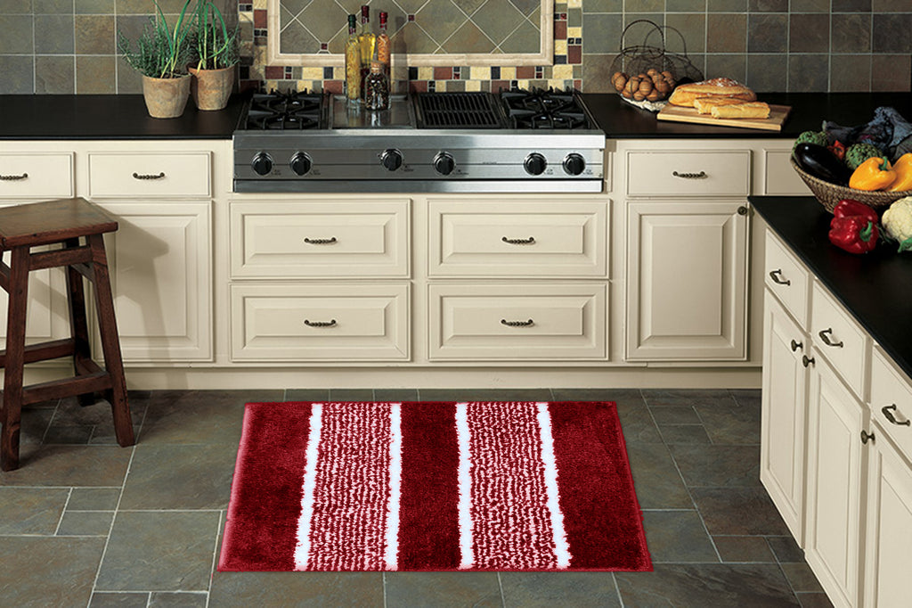 Microfiber rug bathmat for home bathroom decor setup